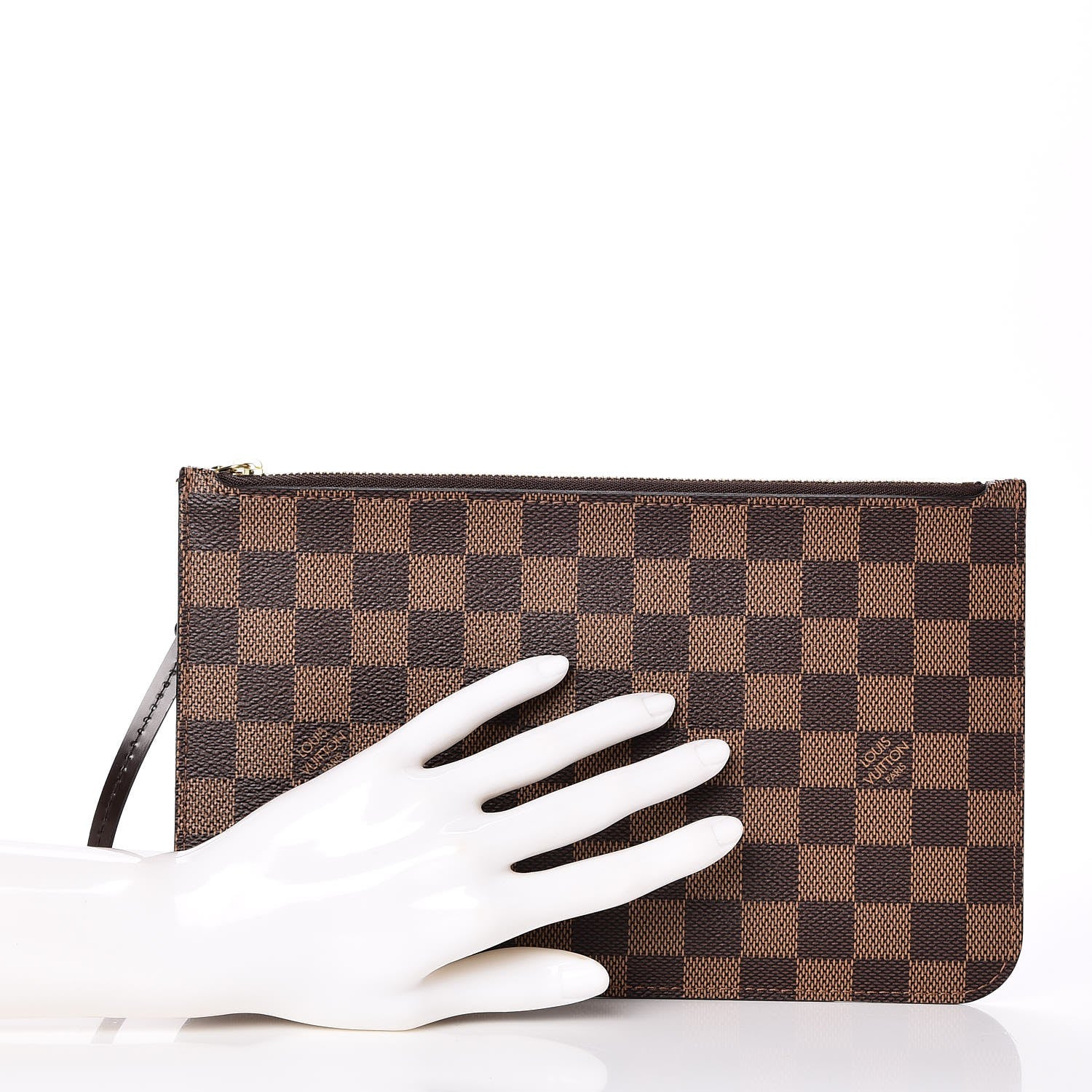 Louis Vuitton Damier Ebene Neverfull MM GM Pochette 2 of 8