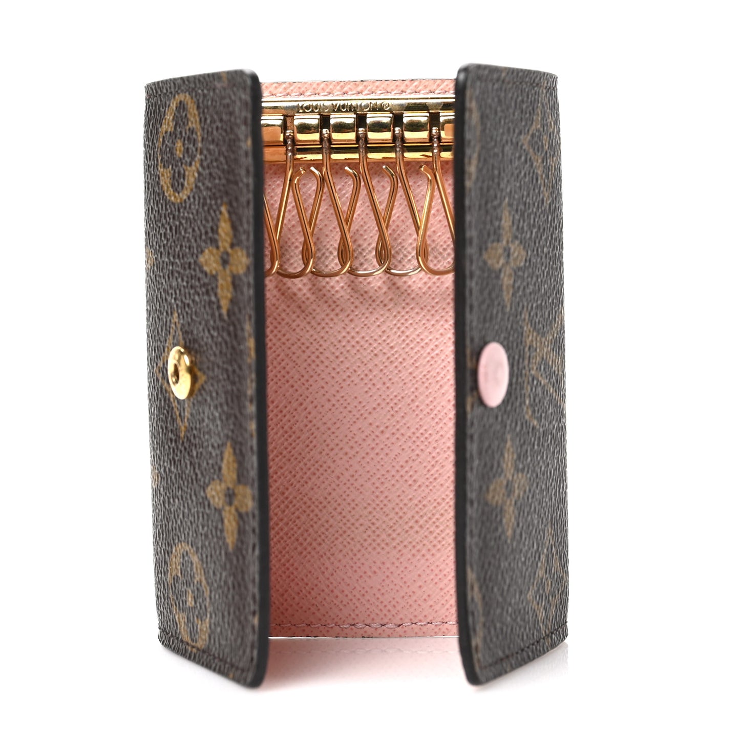 Monogram Multicles 6 Key Holder Rose Ballerine