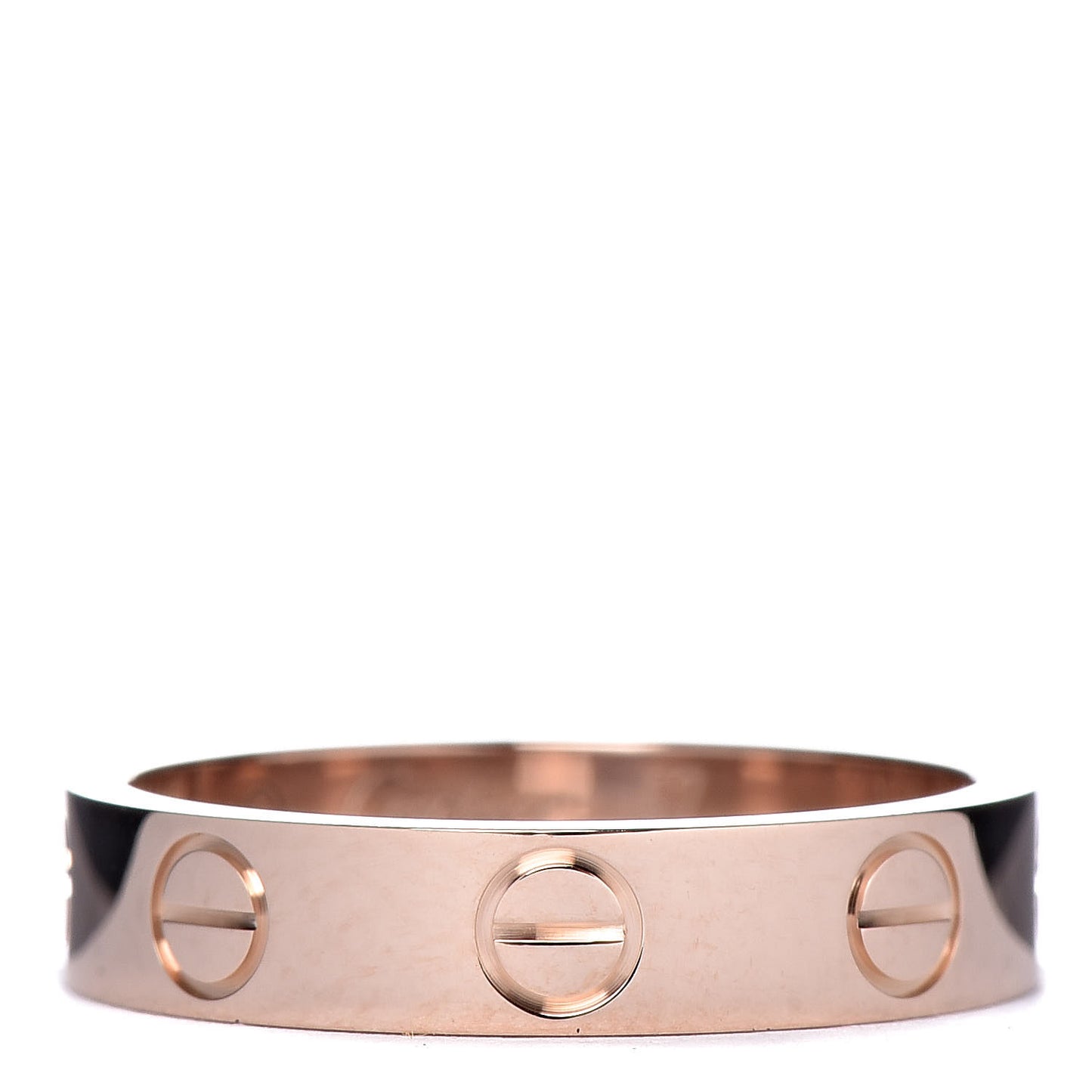 18K Pink Gold 3.5mm LOVE Wedding Band Ring 47 4