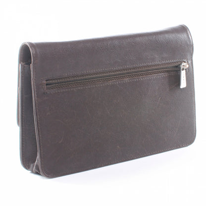 Chanel Calfskin CC Wallet on Chain WOC Brown 3 of 9