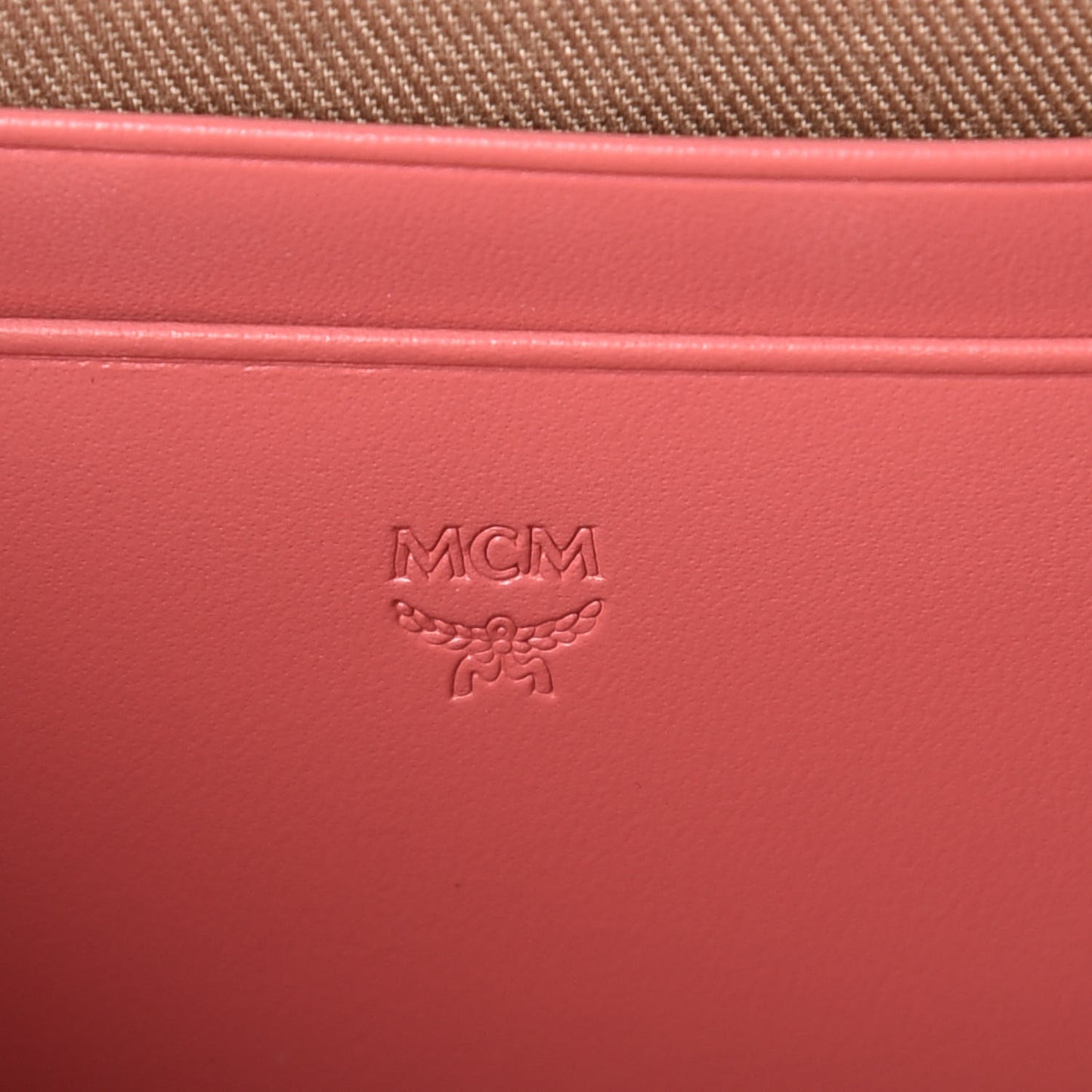 Calfskin Milla Tech Pouch Pink