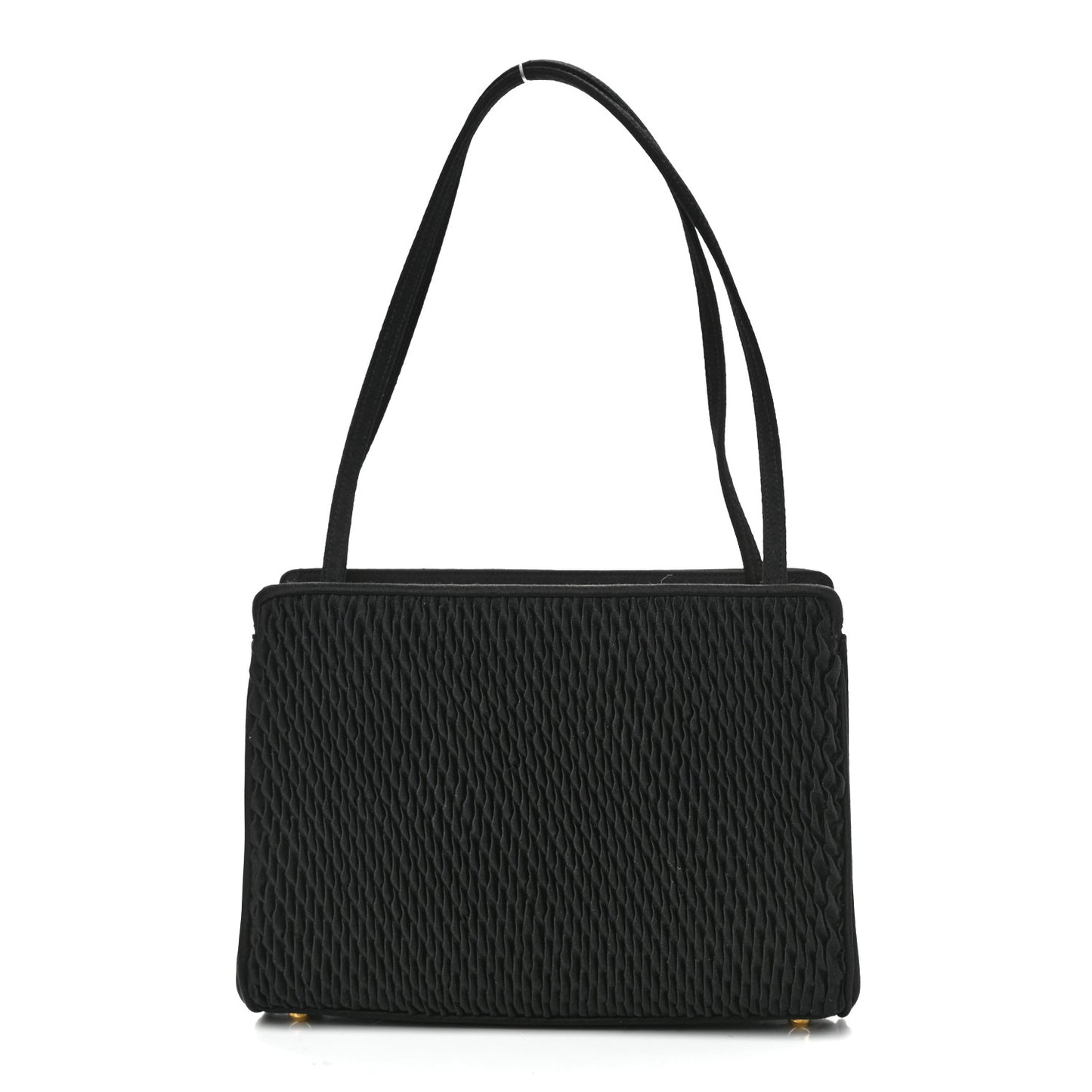 Satin Butterfly Evening Clutch Black