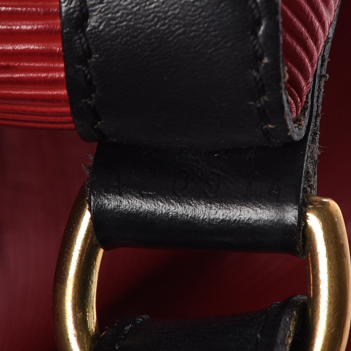Epi Petit Bi-Color Noe Castillan Red Black