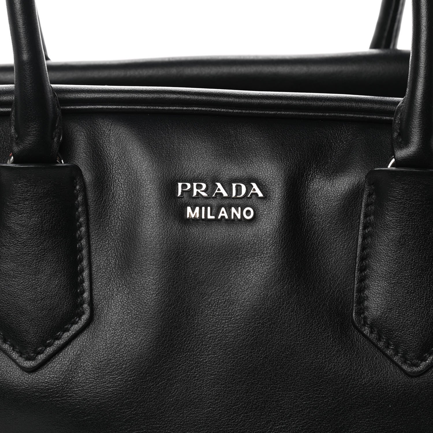 Prada Soft Calf Large Inside Tote Nero Turches 8 of 10
