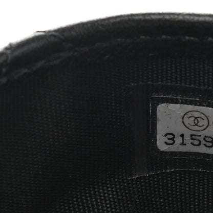 Chanel Lambskin Quilted Card Holder So Black 8 of 9