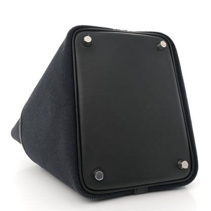 Hermes Toile Goeland Swift Cargo Picotin Lock 18 Black 4 of 11