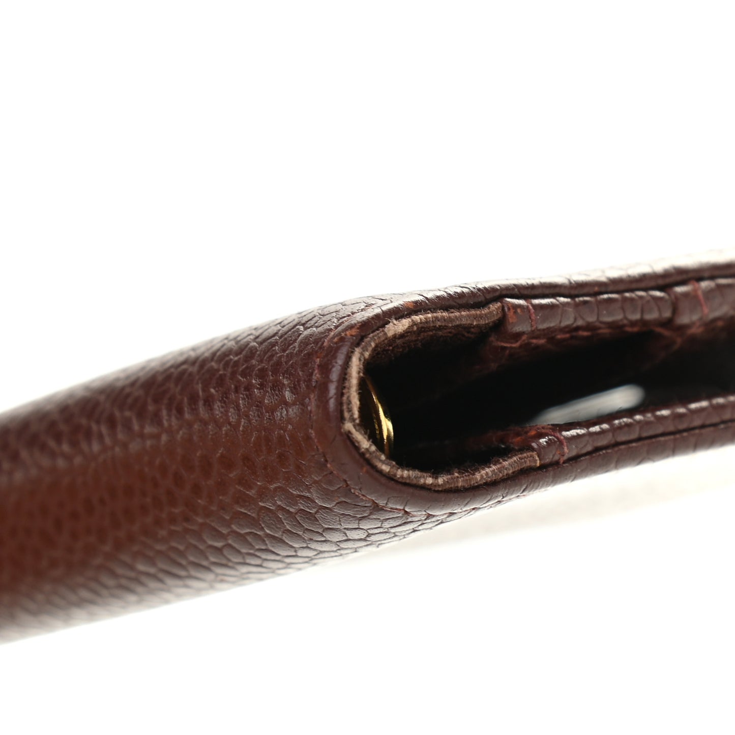 Caviar Timeless CC Ring Agenda Planner Brown