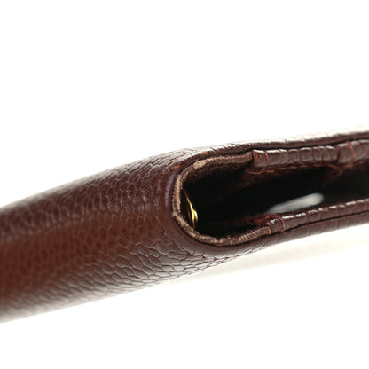 Chanel Caviar Timeless CC Ring Agenda Planner Brown 8 of 10