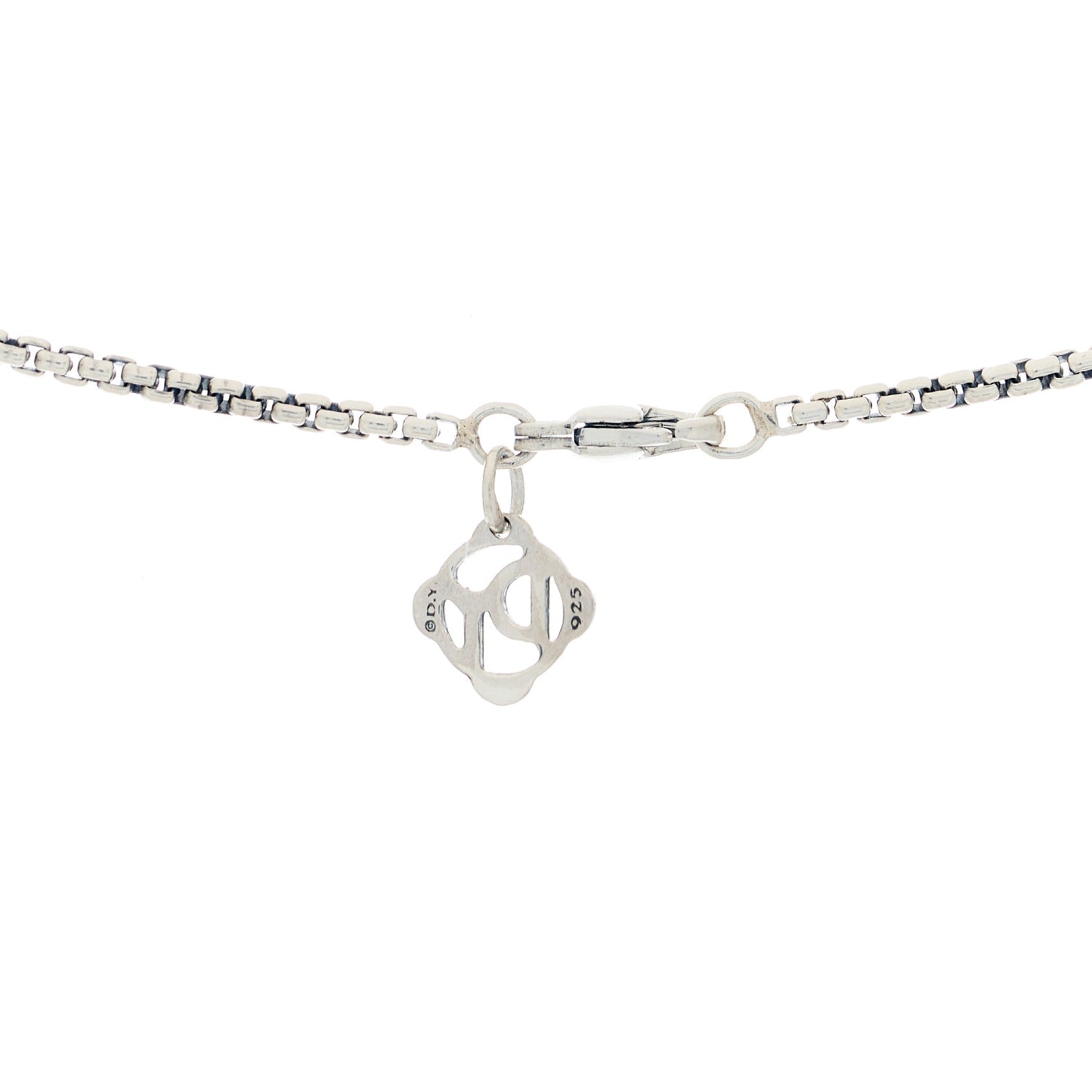 Sterling Silver 1.7mm Box Chain Necklace 16"