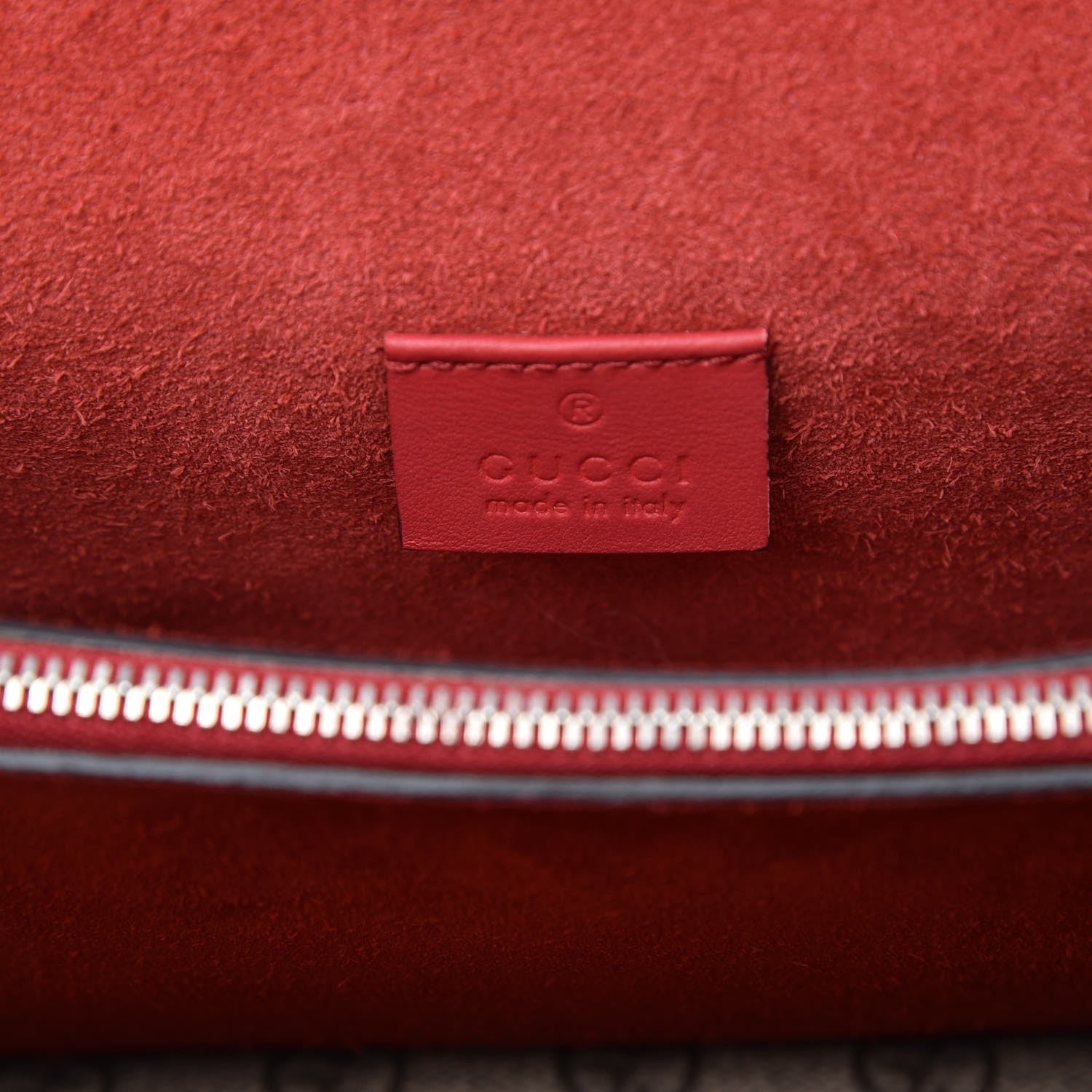 Gucci GG Supreme Monogram Small Dionysus Shoulder Bag Red 6 of 9