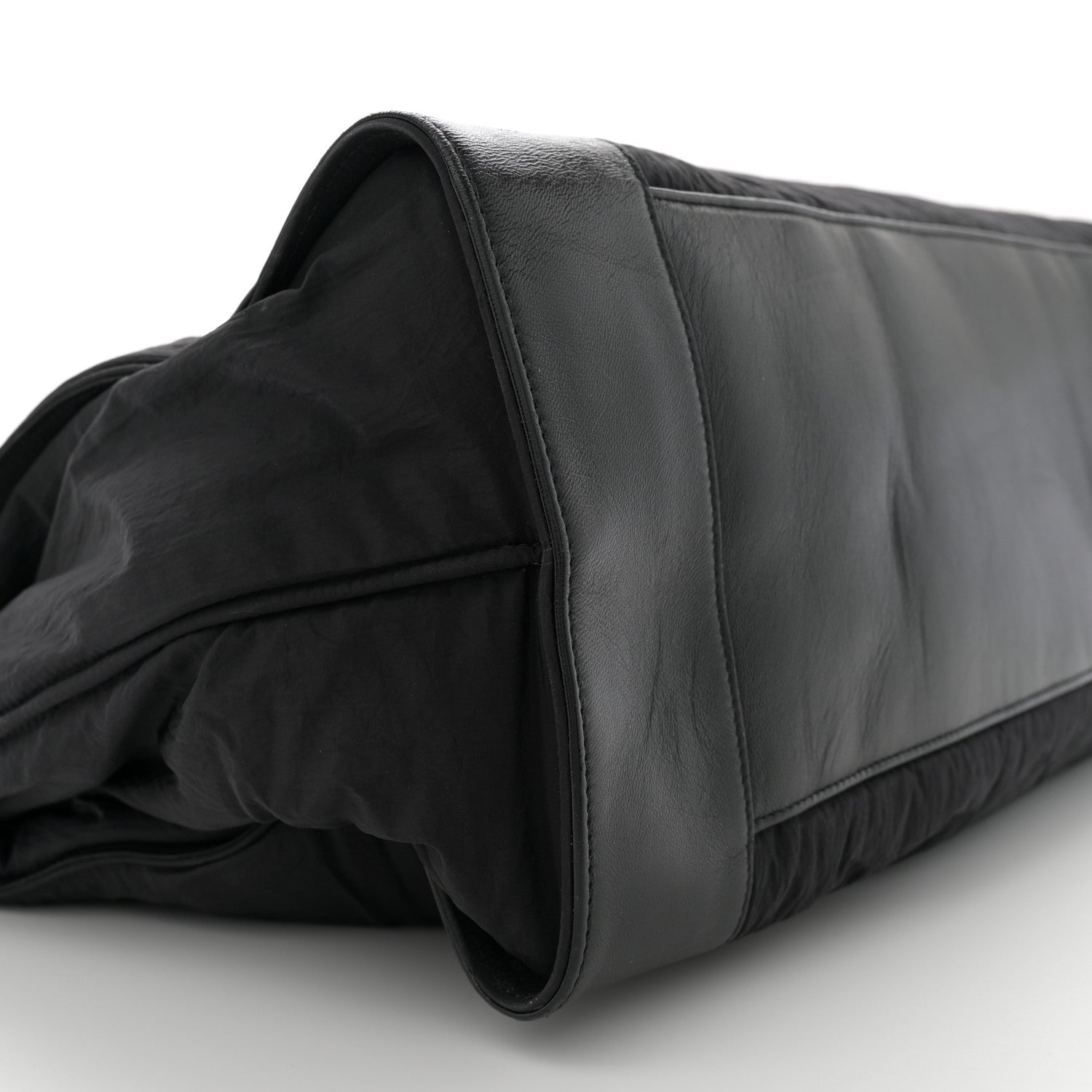 Saint Laurent Nylon Calfskin 48H Sac De Jour Duffle Black 9 of 13