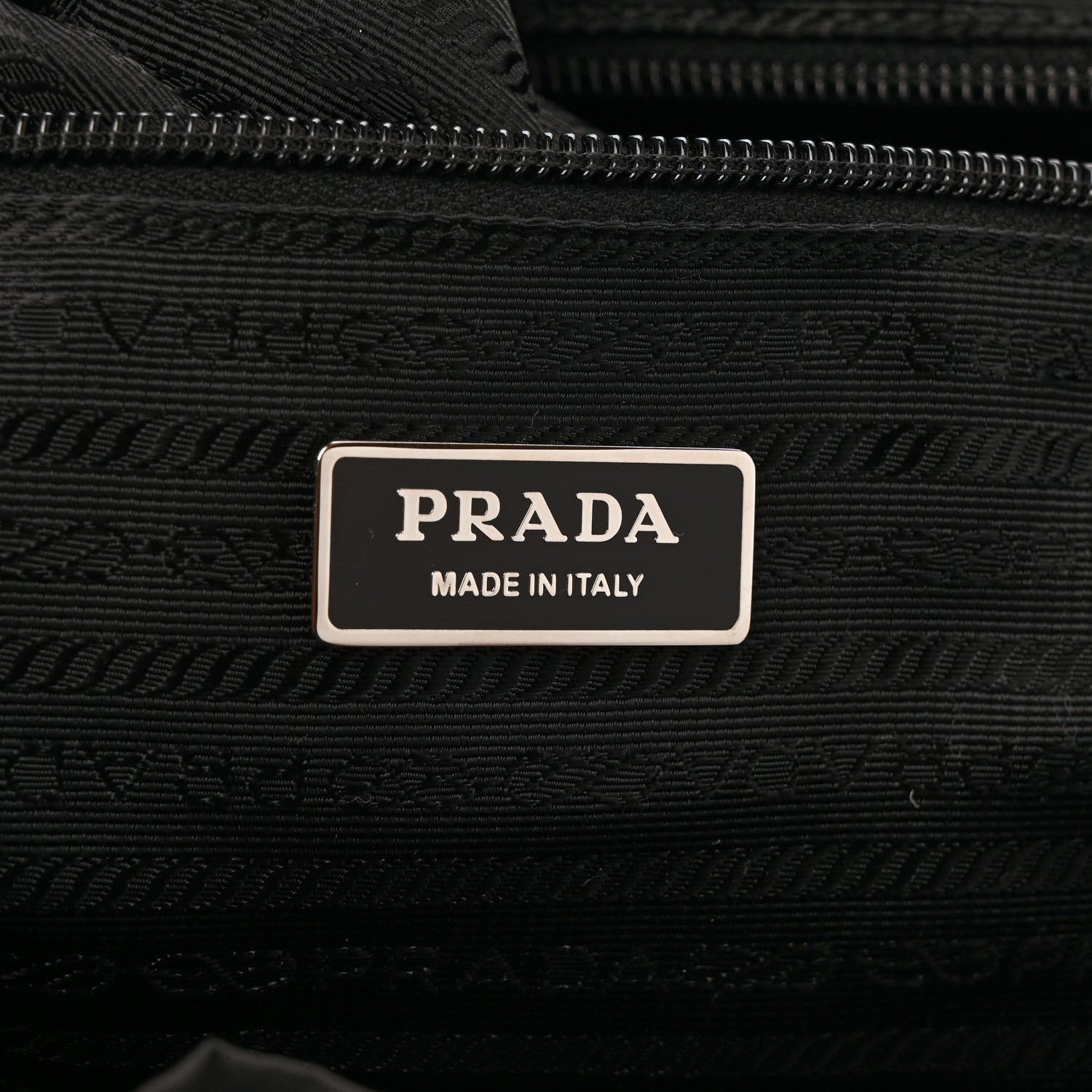 Prada Nylon Vela Large Backpack Black 6 of 9