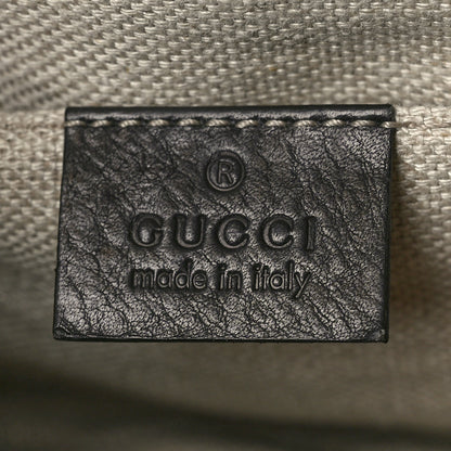 Gucci Calfskin Small Snaffle Bit Shoulder Bag Black 6 of 10