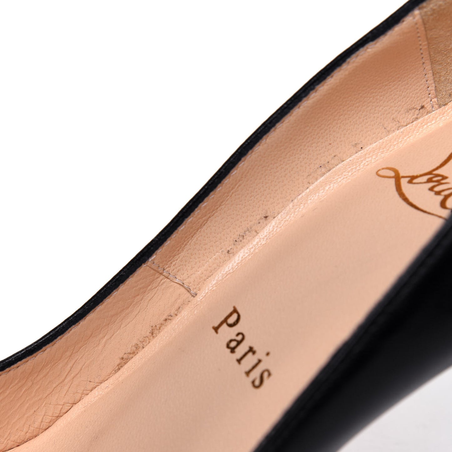 Nappa Patent Studded Predupump 85 Pumps 35 Black