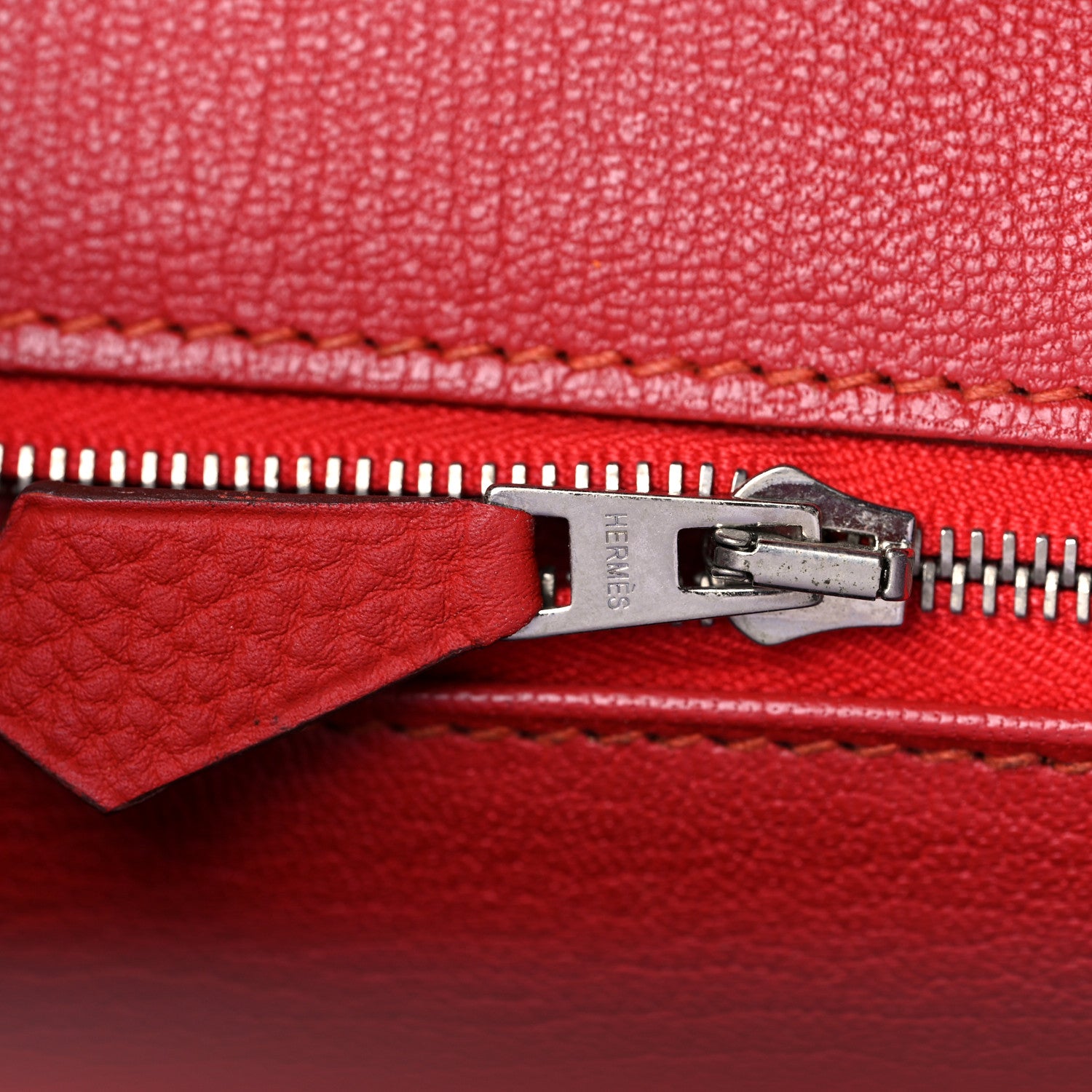 Hermes Togo Birkin 35 Rouge Casaque 22 of 38