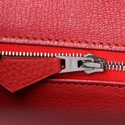 Hermes Togo Birkin 35 Rouge Casaque 22 of 38