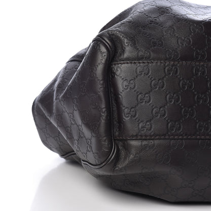 Gucci Guccissima Vitello Tender Large Sukey Tote Testa di Moro 9 of 12