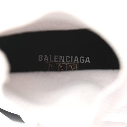 Balenciaga Neoprene Knit Mens Speed Graffiti Sneakers 42 White Black 7 of 8