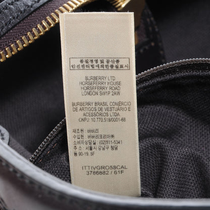 Burberry Haymarket Check Medium Brogue Tassel Tote 10 of 12