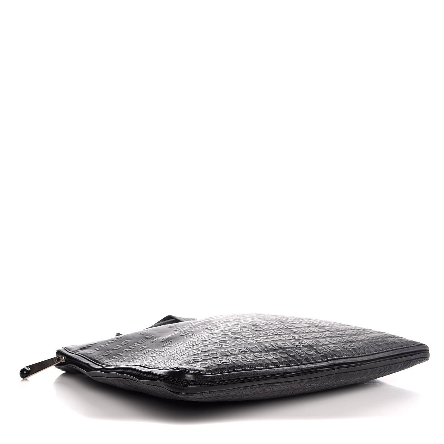 Calfskin Embossed Unlimited Tote Black