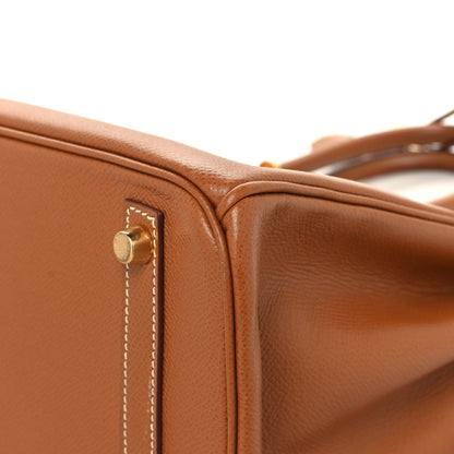 Hermes Epsom Birkin 30 Gold 10 of 14