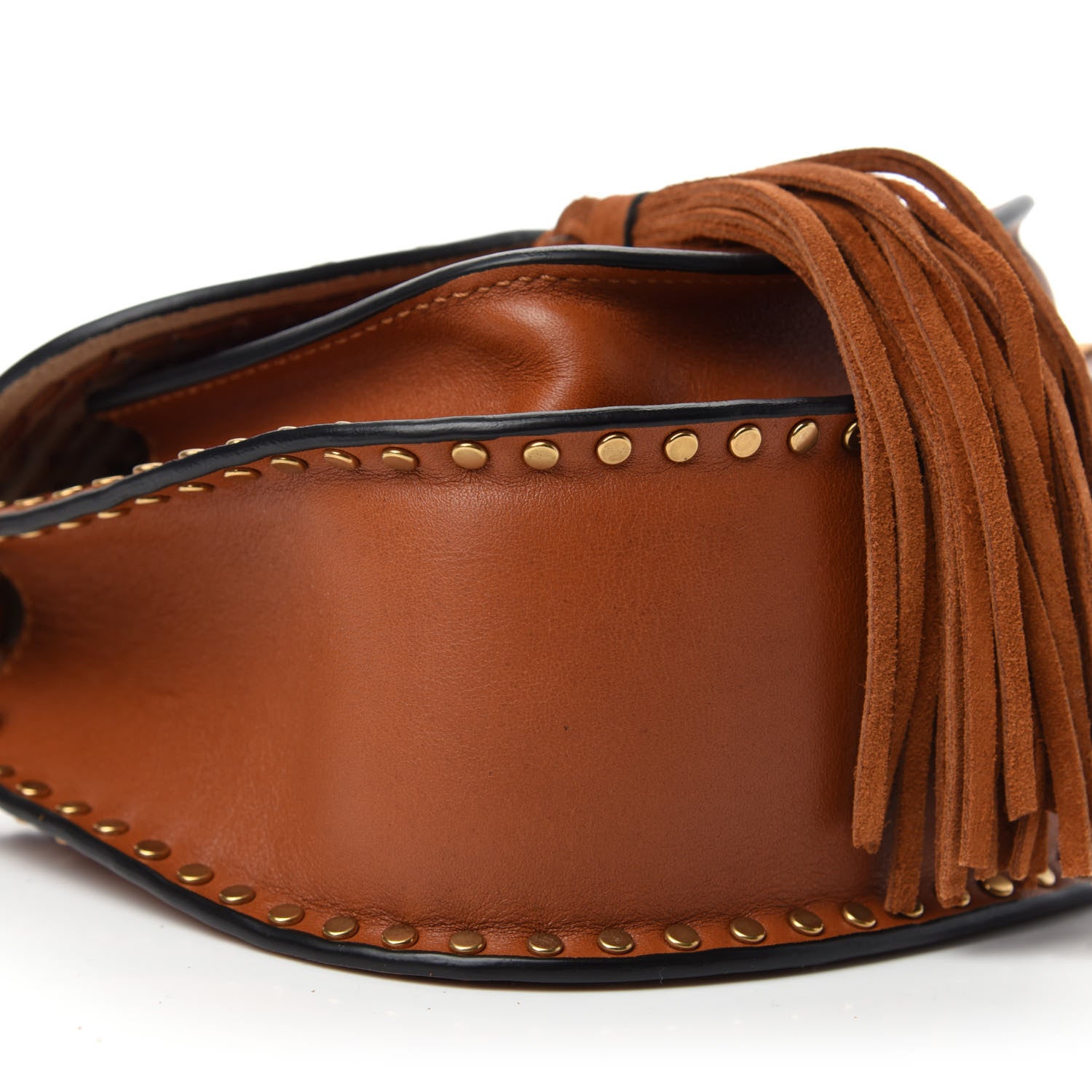 Chloe Calfskin Braided Mini Hudson Shoulder Bag Caramel 6 of 9