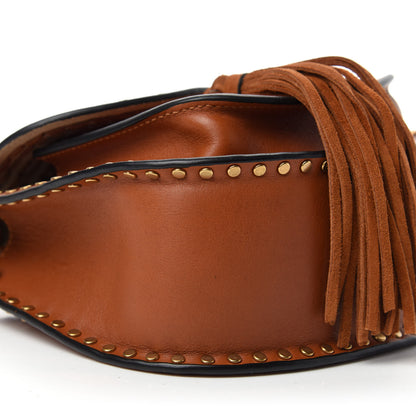 Chloe Calfskin Braided Mini Hudson Shoulder Bag Caramel 6 of 9