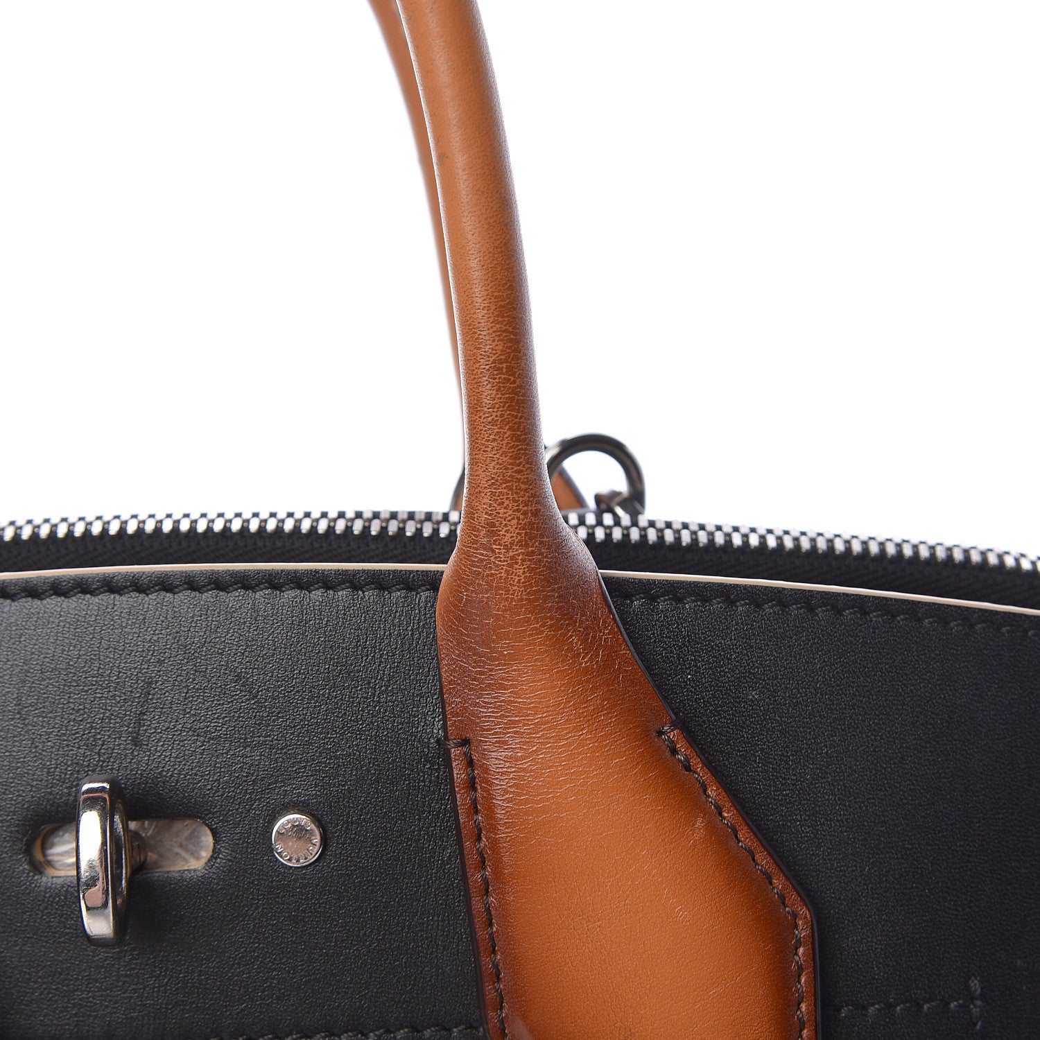 Louis Vuitton Calfskin World Tour City Steamer MM Black 23 of 27