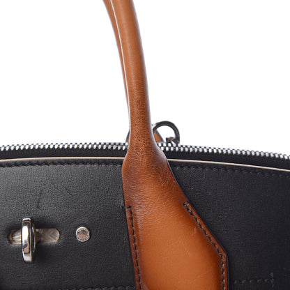 Louis Vuitton Calfskin World Tour City Steamer MM Black 23 of 27