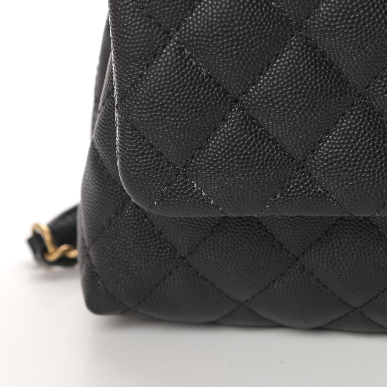 Chanel Caviar Quilted Mini Coco Handle Flap Black 13 of 15