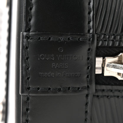Louis Vuitton LOUIS VUITTON Epi Alma BB Black 6 of 9