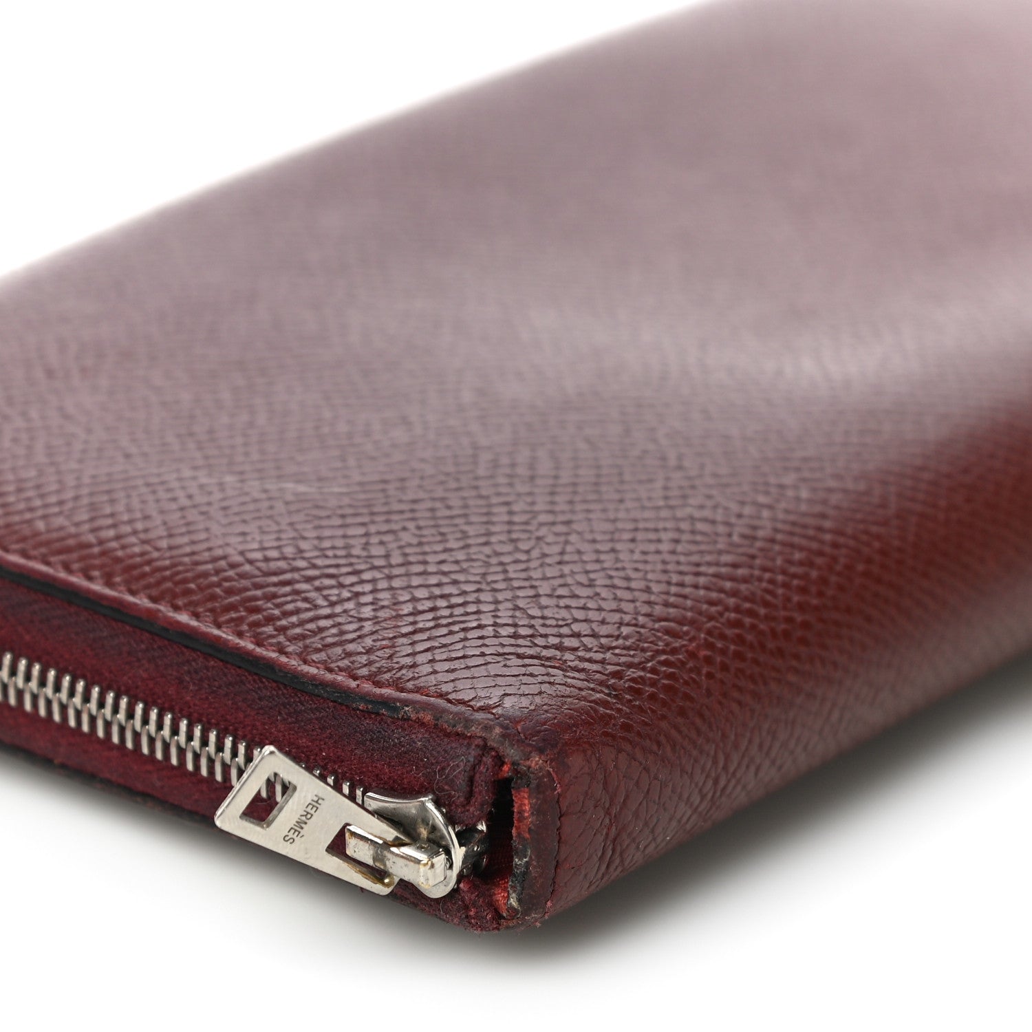 Hermes Epsom Silk'In Wallet Bordeaux 12 of 20