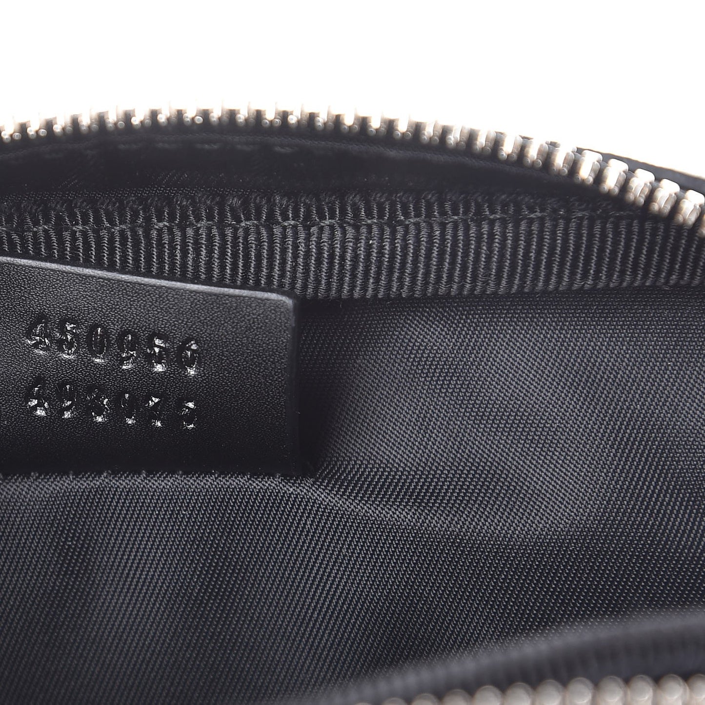 GG Supreme Monogram Web Belt Bag Black