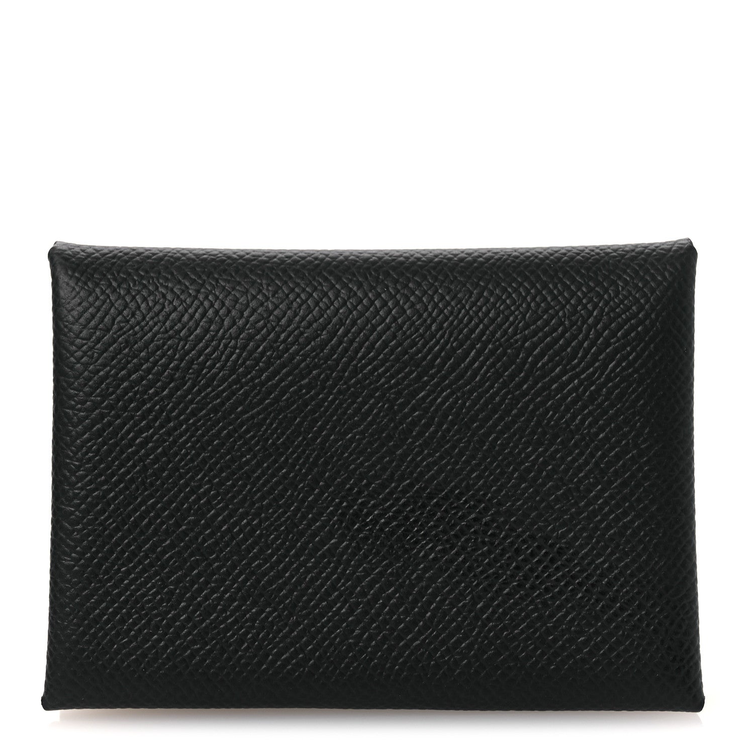 Hermes Epsom Calvi Duo Card Case Black 1 of 8