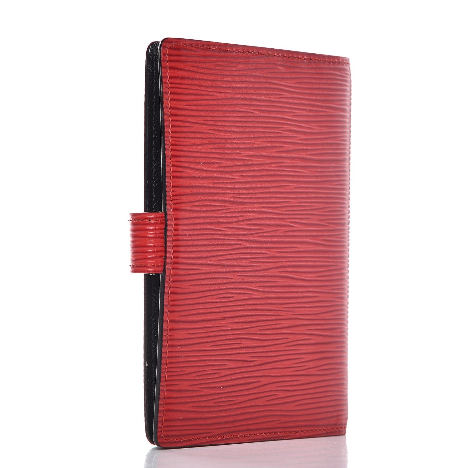 Louis Vuitton Epi Small Ring Agenda Cover Castillan Red 3 of 8