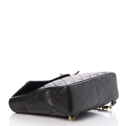 Chanel Lambskin Quilted Backpack Black 4 of 9