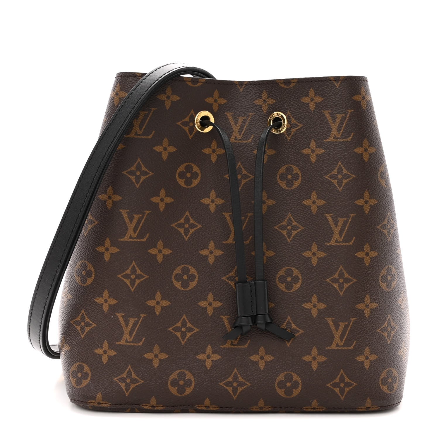 Louis Vuitton Monogram Neonoe MM Black 1 of 13