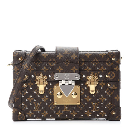 Louis Vuitton Monogram Studded Petite Malle 1 of 11