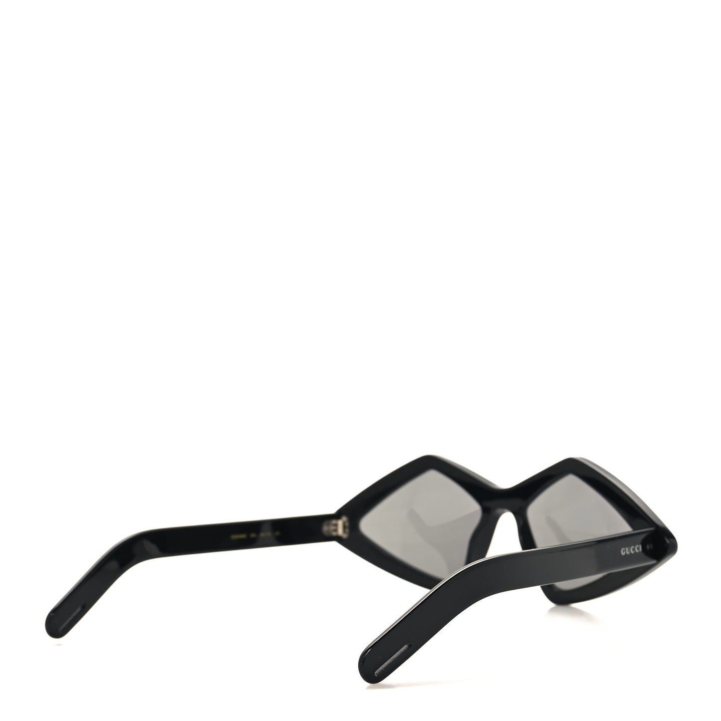 Acetate Geometric Crystal Sunglasses GG0496S Black
