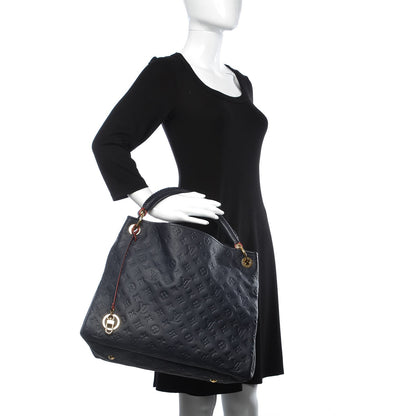 Louis Vuitton Empreinte Artsy MM Marine Rouge 2 of 7