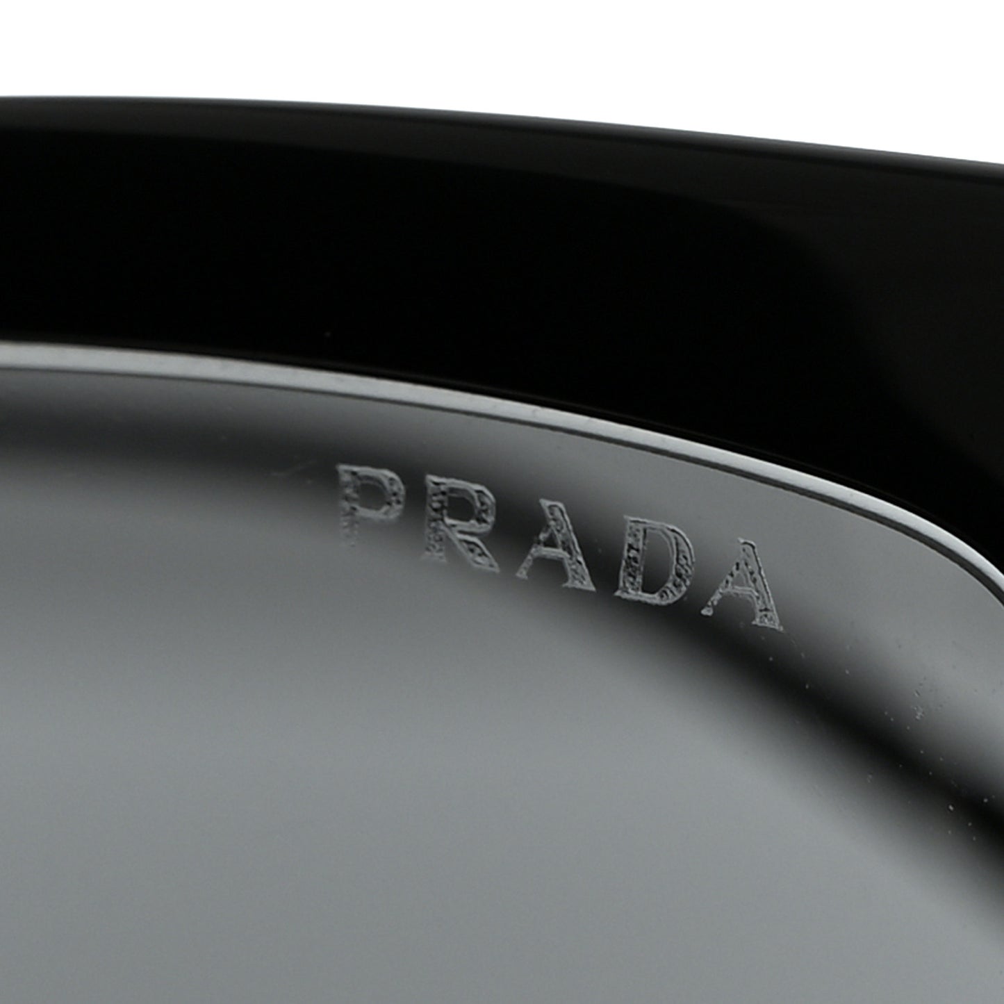 Acetate Sunglasses SPR 14Y Black Slate Gray