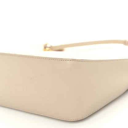 Givenchy Coated Canvas Logo 4G Embossed Small Moon Cut Out Shoulder Bag Natural Beige 10 of 10