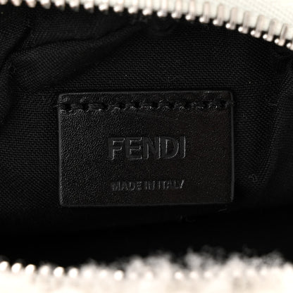 Fendi Sheepskin Karung Miniature Onigiri Bag White Ice Verde Alga 6 of 11