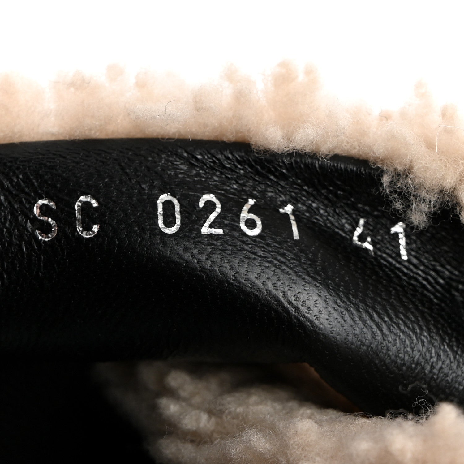 Louis Vuitton Shearling Calfskin Paseo Flat Comfort Sandal 41 Beige 7 of 8