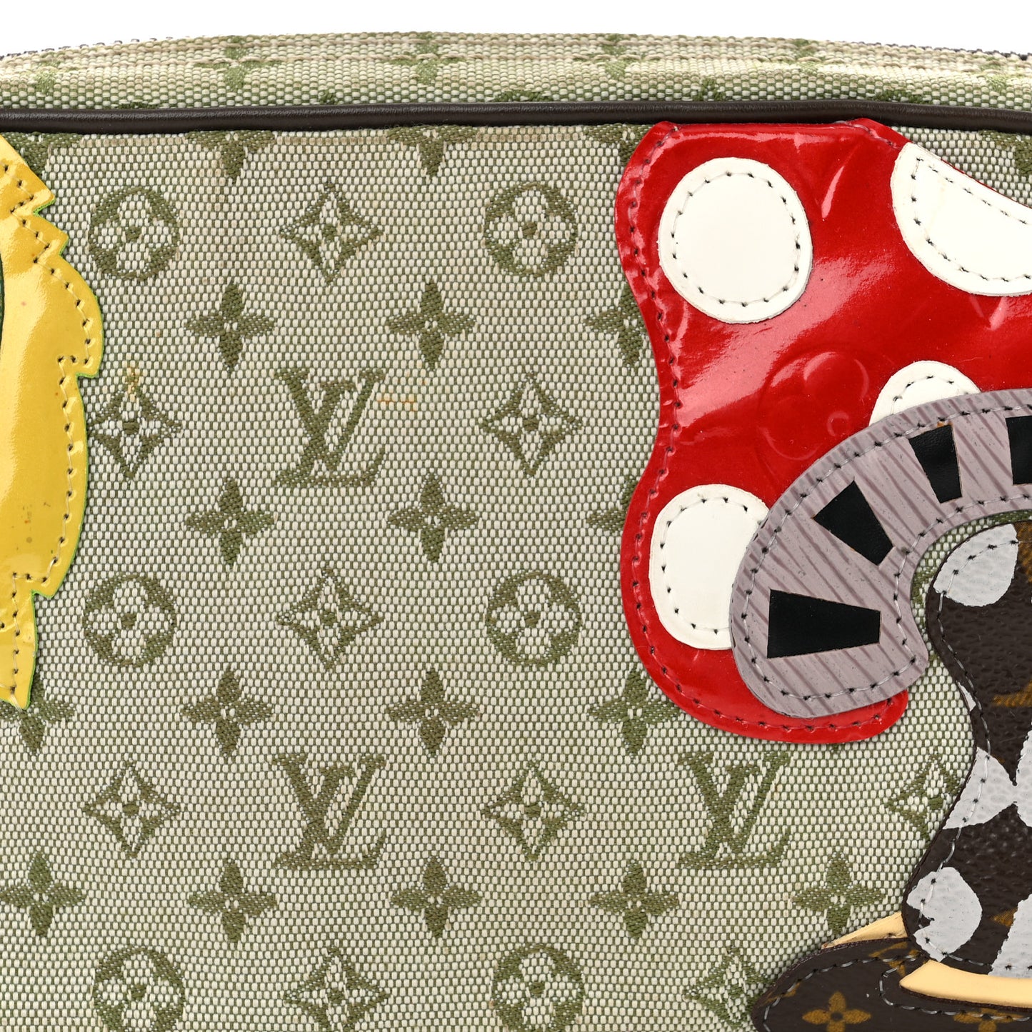 Mini Monogram Conte de Fees Mushroom Pochette Kaki