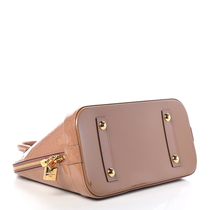 Louis Vuitton Vernis Alma PM Rose Velours 3 of 4