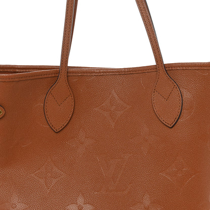 Louis Vuitton Empreinte Monogram Giant Neverfull MM Cognac 8 of 12