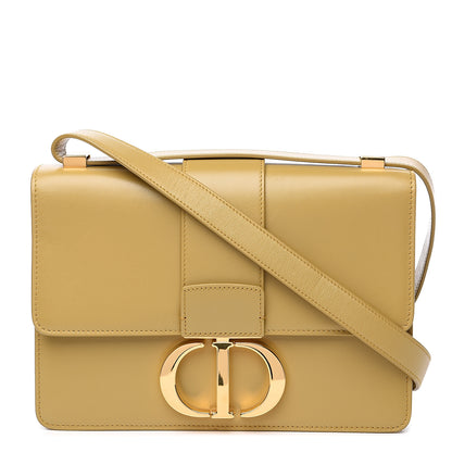 Christian Dior Calfskin 30 Montaigne Flap Bag Mustard 1 of 10