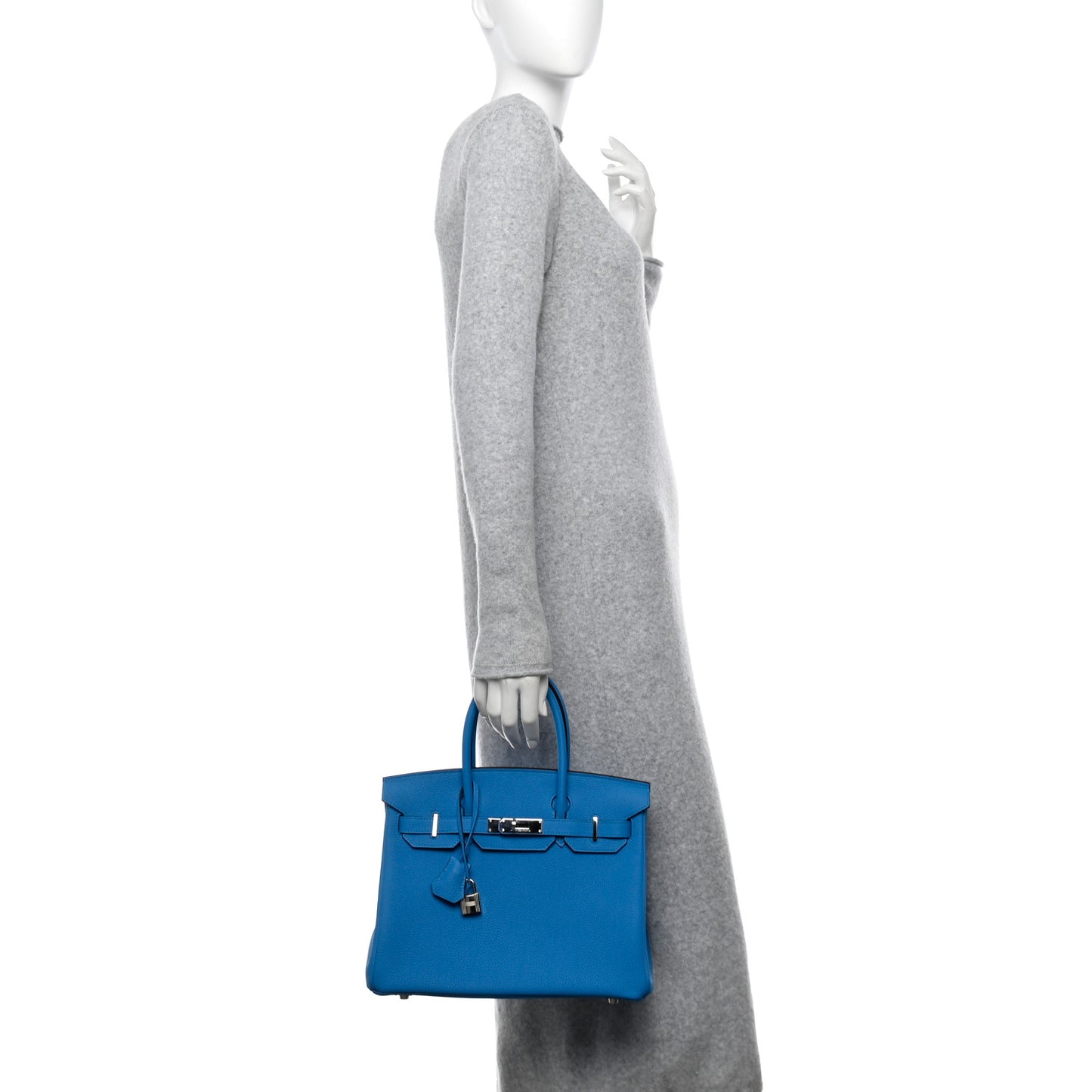 Togo Birkin 30 Bleu Zanzibar