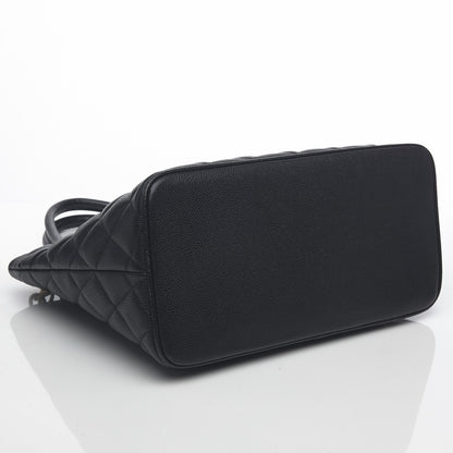 Chanel Caviar Quilted Medallion Tote Black 4 of 10